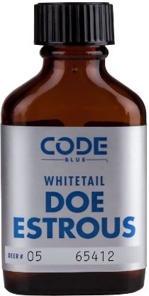 Picture of Code Blue Oa1001 Doe Estrous Deer Attractant 1Oz Bottle 