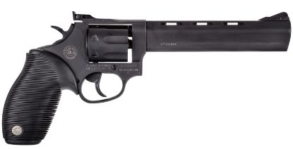 Picture of Taurus 2170061 Tracker 17 Medium Frame 17 Hmr 7Rd 6.50" Matte Black Oxide Vent Rib Barrel, Matte Black Oxide Steel Frame & Cylinder, Black Ribber Grip 