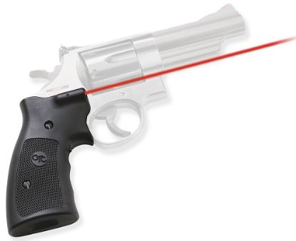 Picture of Crimson Trace 011070 Lg-207 Lasergrips Black Red Laser Smith & Wesson K/L & N Frames 