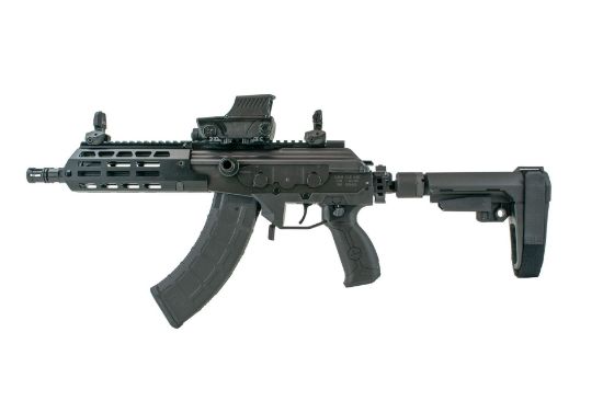 Picture of Iwi Galil Ace Pistol Gen2 7.62X39mm 13.0" Barrel 30Rd Freefloat Mlok Side Folding Stabilzer Brace