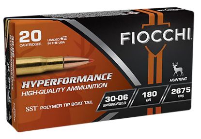 Picture of Fiocchi 3006Hsc Hyperformance 30-06 Springfield 180 Gr Super Shock Tip 20 Per Box/ 10 Case 