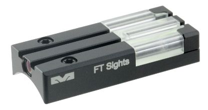 Picture of Meprolight Usa 631303108 Ft Bullseye Rear Sight Black | Green Tritium/Fiber Optic 