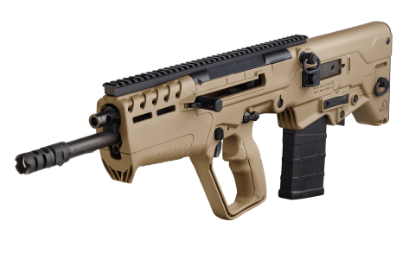 Picture of Iwi Tavor 7 Bullpup Rifle 308 Winchester 16.5" Barrel Rh 20Rd Flattop Flat Dark Earth