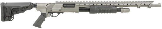 Picture of Hatfield Gun Company Usp12tt Pas 12 Gauge 3" 4+1 20" Blue Oxide Barrel, Tungsten Gray Cerakote Finish, Black 5 Position Stock Optics Ready Full Rail 