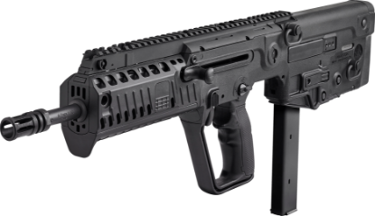 Picture of Iwi Tavor X95 Bullpup Rifle 9Mm Luger 16.5" Barrel Rh 32Rd Buis Flattop Black