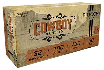 Picture of Fiocchi 32La Cowboy Action 32 S&W Long 100 Gr Lead Wadcutter 50 Per Box/ 20 Case 