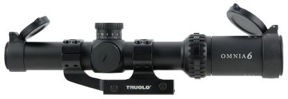 Picture of Truglo Tg8516tlr Omnia Tactical Black Anodized 1-6X24mm 30Mm Tube Illuminated Aptr Reticle 