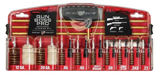 Picture of Real Avid Avgbprou Gun Boss Pro Universal Cleaning Kit 23 Pieces 