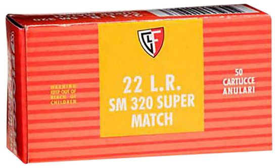 Picture of Fiocchi 22Sm320 Exacta Super Match 22 Lr 40 Gr Round Nose 50 Per Box/ 100 Case 