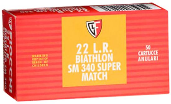 Picture of Fiocchi 22Sm340 Exacta Super Match 22 Lr 40 Gr Round Nose 50 Per Box/ 100 Case 