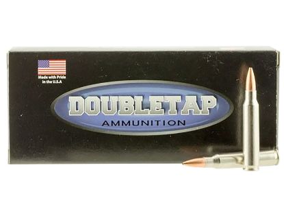 Picture of Doubletap Ammunition 338L300lr Longrange Rifle 338 Lapua Mag 300 Gr Hollow Point Boat Tail 20 Per Box/ 25 Case 