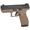 Picture of Iwi Masada Optics Ready Pistol Flat Dark Earth 9Mm 4.1" Barrel (2) 17Rd Mag 3 Dot Sight