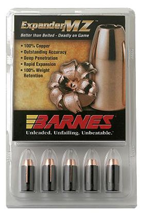 Picture of Barnes Bullets 30506 Expander Mz Muzzleloader 45 Cal Expander Mz Hollow Point 195 Gr 15Rd Box 