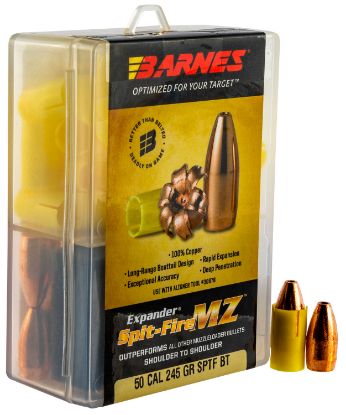 Picture of Barnes Bullets 30574 Spit-Fire Mz Expander 50 Cal Spit Fire Mz 245 Gr 24Rd Box 