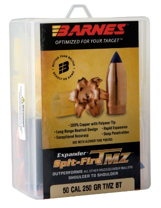 Picture of Barnes Bullets 30589 Spit-Fire Tmz Muzzleloader 50 Cal Spit Fire Tmz 250 Gr 15Rd Box 