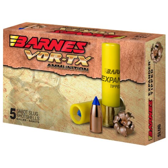 Picture of Barnes Vor-Tx 20 Gauge 3 Shell Length Expander Tipped 5Rd Pack