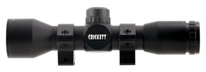 Picture of Crickett Ksa054 Quick Focus Black 4X32mm 1" Tube Mil-Dot Reticle 