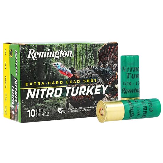 Picture of Remington Ammunition 26693 Nitro Turkey 12 Gauge 3" 1 7/8 Oz 4 Shot 10 Per Box/ 10 Cs 