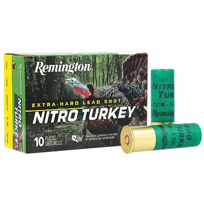 Picture of Remington Ammunition 26695 Nitro Turkey 12 Gauge 3" 1 7/8 Oz 5 Shot 10 Per Box/ 10 Cs 