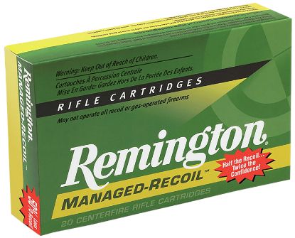 Picture of Remington Ammunition 27644 Managed-Recoil 30-30 Win 125 Gr Soft Point Core Lokt 20 Per Box/ 10 Case 