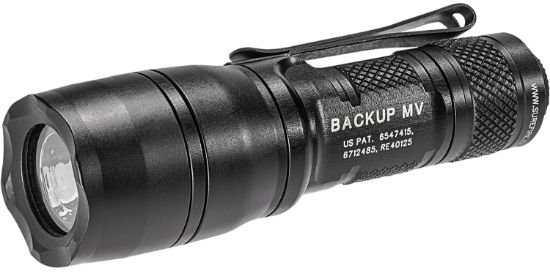 Picture of Surefire E1bmv E1b Backup Max Vision Black Anodized 5/400 Lumens White Led 