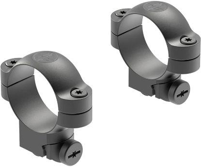 Picture of Leupold 51041 Ringmounts Scope Ring Set Matte Black Steel, 30Mm Tube Medium Dovetail Fits Ruger M77 