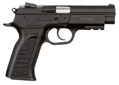 Picture of Rock Island 51655 Mapp Fs 9Mm Luger Caliber With 4.40" Barrel, 16+1 Capacity, Overall Black Parkerized Finish, Picatinny Rail/Beavertail Frame, Serrated Steel Slide & Black Polymer Grip 