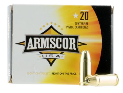 Picture of Armscor Ac97n Usa 9Mm Luger 124 Gr Jacketed Hollow Point 20 Per Box/ 25 Case 