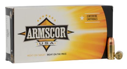 Picture of Armscor Fac95 Usa 9Mm Luger 147 Gr Full Metal Jacket 50 Per Box/ 20 Case 