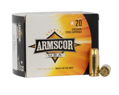 Picture of Armscor Ac403n Usa 40 S&W 180 Gr Jacketed Hollow Point 20 Per Box/ 25 Case 