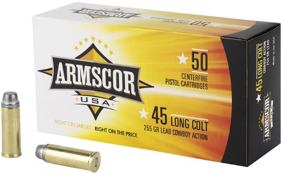Picture of Armscor Fac45lc1n Usa 45 Colt 225 Gr Lead 50 Per Box/ 8 Case 
