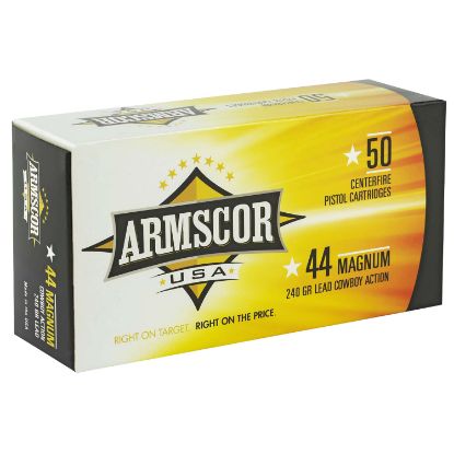 Picture of Armscor Fac44m1n Usa 44 Rem Mag 240 Gr Semi Wadcutter 50 Per Box/ 8 Case 