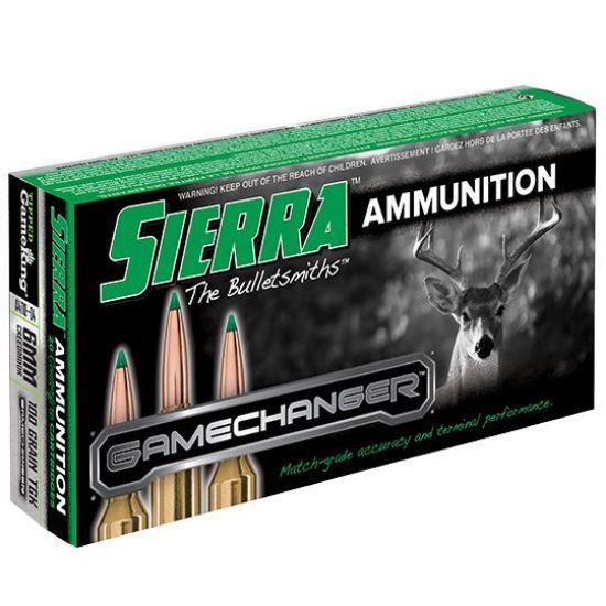 Picture of Sierra Bullets  Game Changer 6Mm Creedmoor 100 Gr Tgk 20Rd Pack