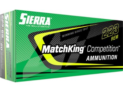 Picture of Sierra Bullets Matchking 223 Remington 69 Gr Hpbt 200Rd Case (Pack 10)