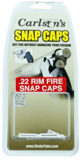 Picture of Carlson's Choke Tubes 00056 Snap Cap 22 Rimfire Aluminum 6 Pack 