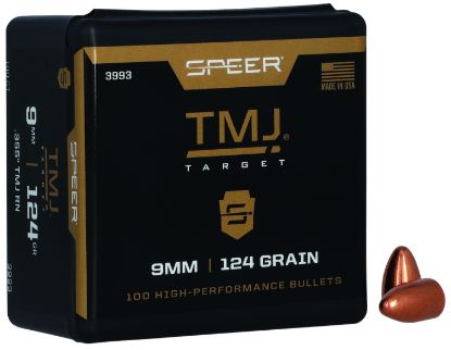 Picture of Speer 3993 Tmj 9Mm .355 124 Gr Total Metal Jacket 100 Per Box/ 5 Case 