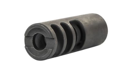 Picture of Arsenal Ak-20 Style Muzzle Brake 7.62X39 14X1mm Lh Threads Stainless Steel