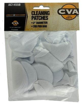 Picture of Cva Ac1455b Cleaning Patches 2" Cotton 200 Per Pkg 
