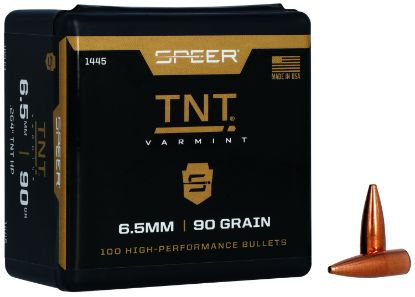 Picture of Speer 1445 Tnt 6.5 Creedmoor .264 90 Gr Jacket Hollow Point 100 Per Box/ 5 Case 