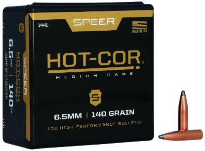 Picture of Speer 1441 Hot-Cor 264 Cal .26 140 Gr Spitzer Soft Point 100 Per Box/ 5 Case 