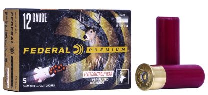 Picture of Federal Pfc15400 Premium Vital-Shok 12 Gauge 2.75" 9 Pellets 00 Buck Shot 5 Per Box/ 50 Case 