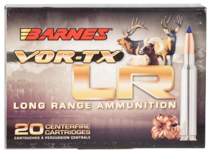 Picture of Barnes Bullets 29067 Vor-Tx Long Range 375 Rum 270 Gr Lrx Boat Tail 20 Per Box/ 10 Case 