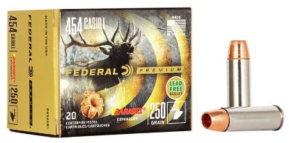 Picture of Federal P454xb1 Premium 454 Casull 250 Gr Barnes Expander Brx 20 Per Box/ 10 Case 