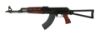 Picture of Zastava Zpapm70 Semi-Auto 7.62X39mm Ak47 Rifle Blood Red Handguard Triangle Folding Stock