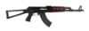 Picture of Zastava Zpapm70 Semi-Auto Ak47 Rifle 7.62X39 Blood Red Handguard Fixed Triangle Stock 30Rds