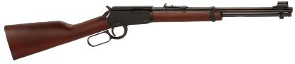 Picture of Henry H001y Lever Youth 22 Long/22 Lr/22 Short 12 Lr/16 Short, 16.13" Blued Round Barrel, Black Steel Receiver, American Walnut Fixed Stock, Right Hand 