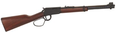 Picture of Henry H001l Classic Lever Carbine 22 Short Caliber With 12 Lr/16 Short Capacity, 16.13" Barrel, Black Metal Finish & American Walnut Stock Right Hand 