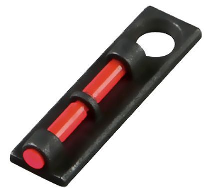 Picture of Hiviz Fl2005r Flame Bead Replacement Front Sight Black | Red Fiber Optic Front Sight Universal Threads 