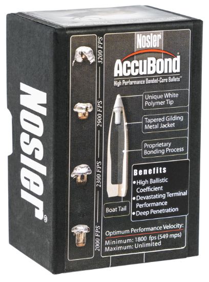 Picture of Nosler 59992 Accubond 7Mm .284 140 Gr Spitzer Point/ 50 Per Box 