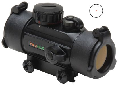 Picture of Truglo Tg8030b Traditional Black 1X30mm 5 Moa Red Dot Reticle 